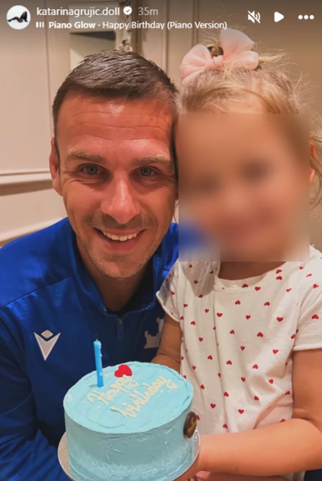 Katarina Grujić se obratila suprugu čestitkom