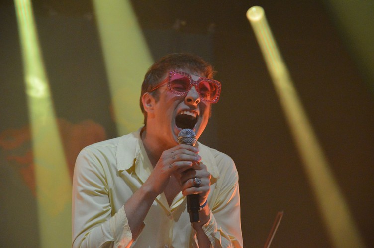 Ralph Kaminski podczas Orange Warsaw Festival. 1 czerwca 2018