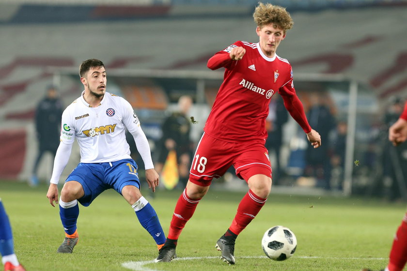 Pilka nozna. Ekstraklasa. Gornik Zabrze - Bruk-Bet Termalica Nieciecza. 19.02.2018