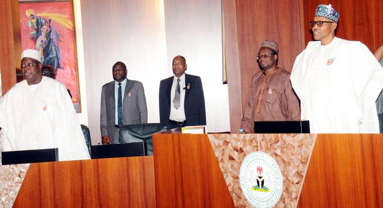 Federal Executive Council meeting in Abuja