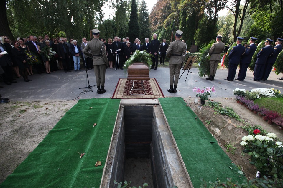 Warszawa, pogrzeb Janusza Morgensterna