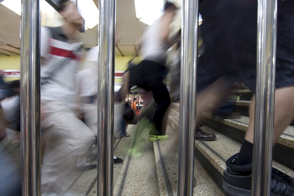 PEKIN CHINY OLIMPIADA METRO