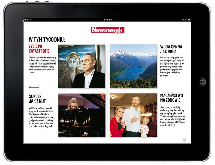 Newsweek, ipad, aplikacja, nowość