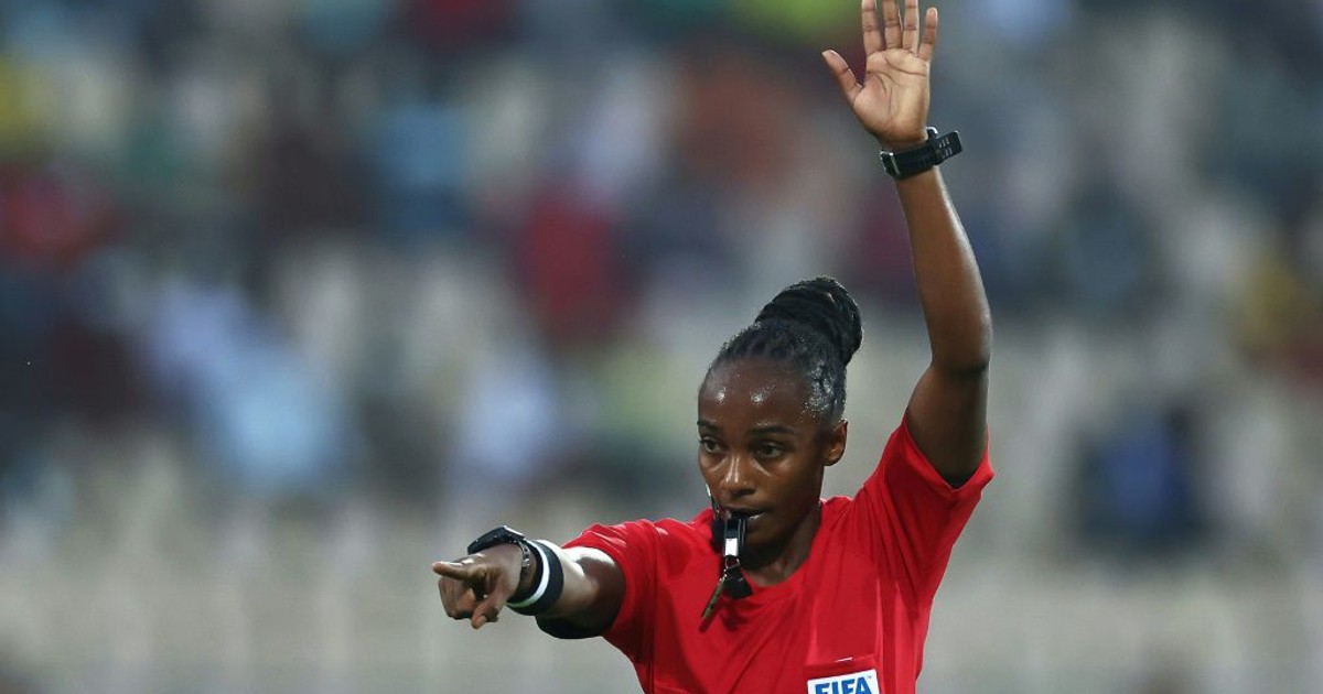 Salima Mukasanga Africa's 'star girl' referee to shine at the men's 2022 FIFA World Cup Pulse