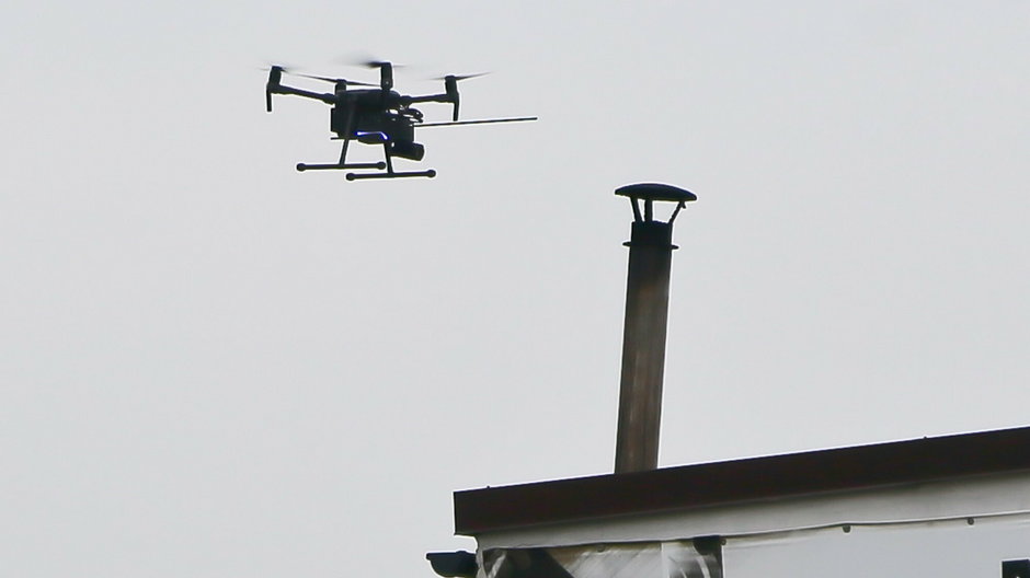 Drony po raz kolejny wykrywają lokalnych trucicieli powietrza