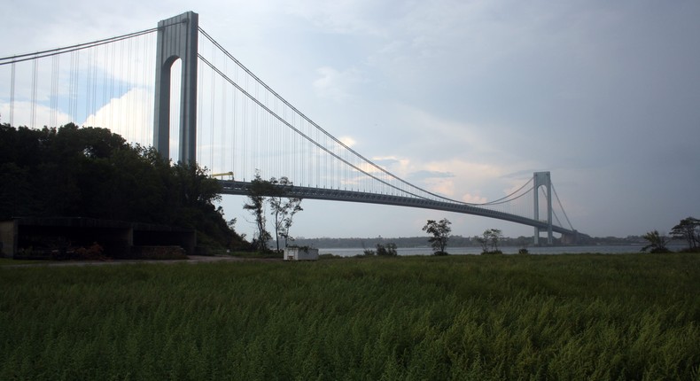 A ship near the Verrazzano-Narrows Bridge in New York lost propulsion power less than two weeks after a Baltimore bridge collapsed after being struck by a ship in a similar situation.Christina Horsten/picture alliance via Getty Images