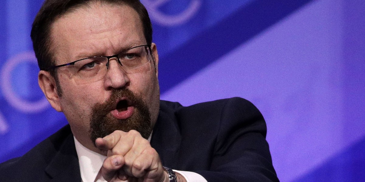 55 House Democrats sign letter asking Trump to immediately dismiss Sebastian Gorka