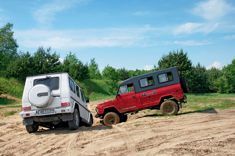 Mercedes G 350 kontra Land Rover Defender i Honker 2000: czy prawdziwe terenówki są na wymarciu?