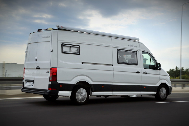 Volkswagen Crafter kamper – podróż po Norwegii