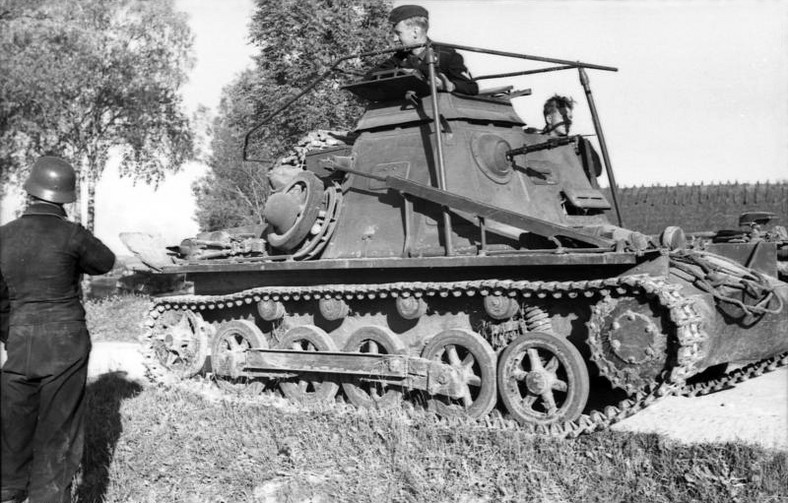 Kl Panzerbefehlswagen na podwoziu Panzer I Ausf B