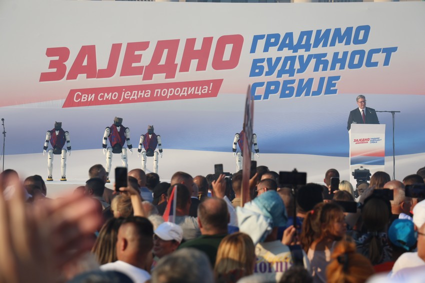 Skup SNS u Beogradu