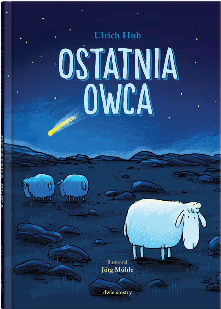 "Ostatni owca", okładka książki.