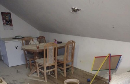 Protivgradna raketa pala je na kuću u gornjem milanovcu