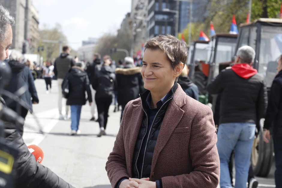 Brnabić skup Ne damo Srbiju