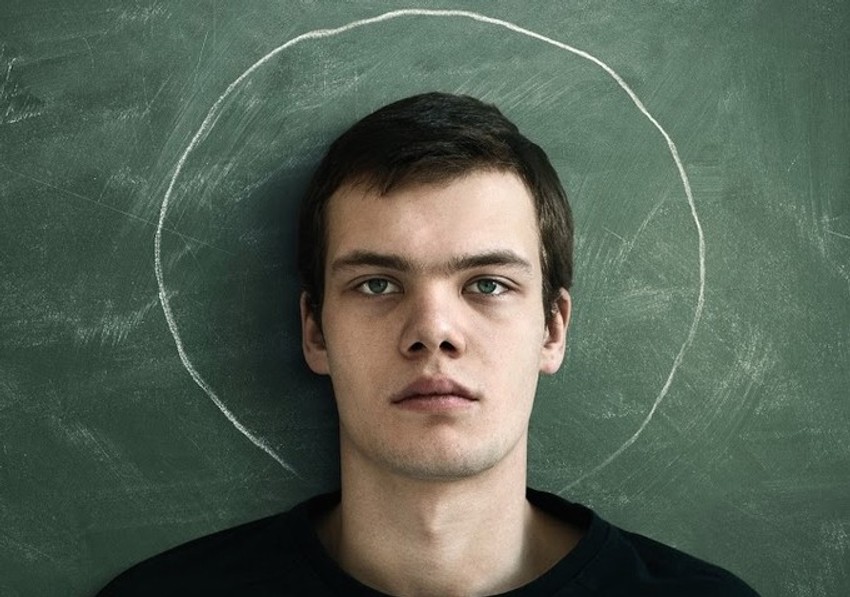 Petar Skvorcov na plakatu filma "(M)učenik"