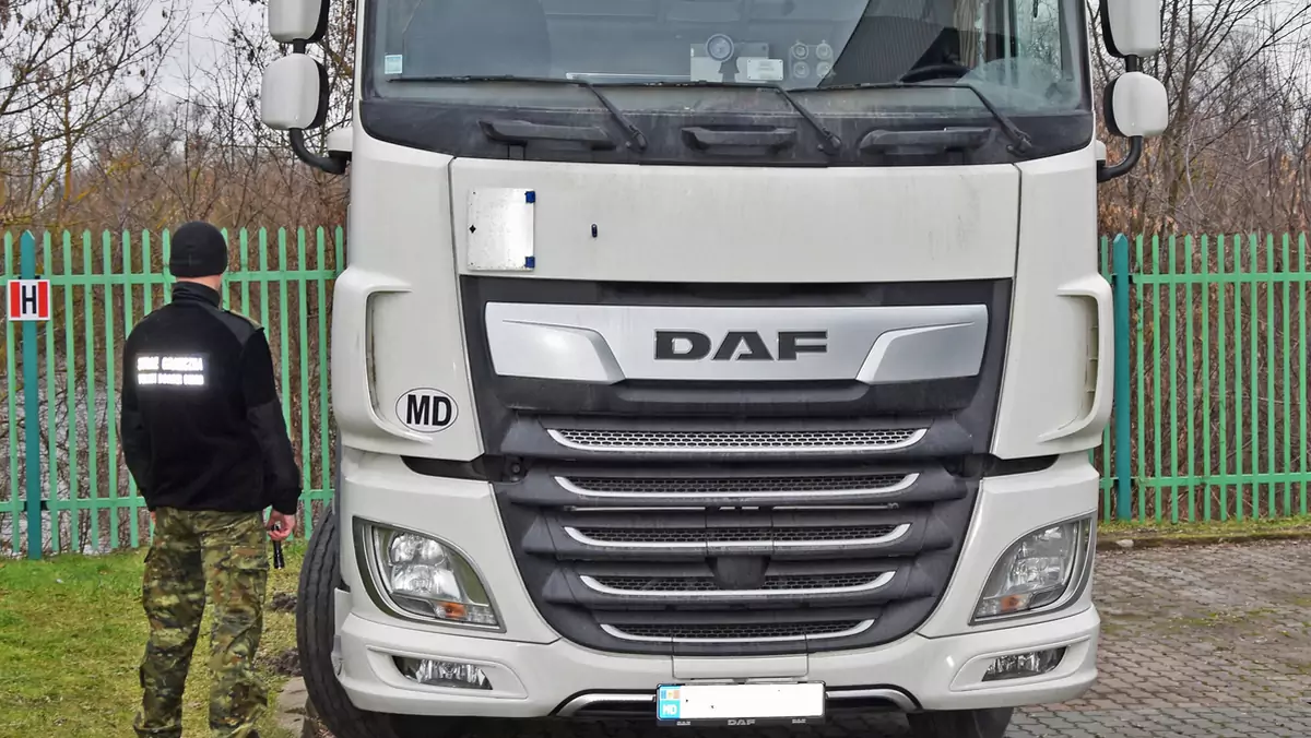 DAF o wartości 200 tys. zł odzyskany na granicy