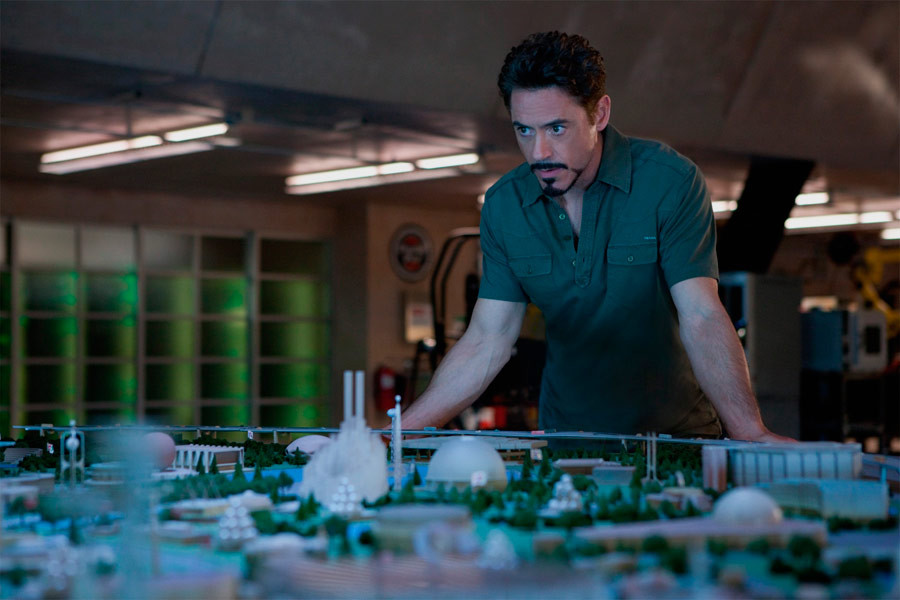 Kadr z filmu "Iron Man 2"