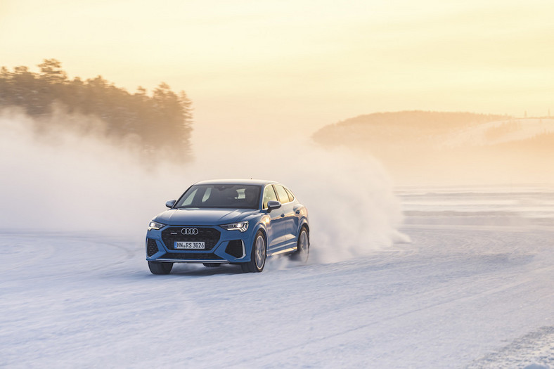 Audi RS Q3 – test na lodzie