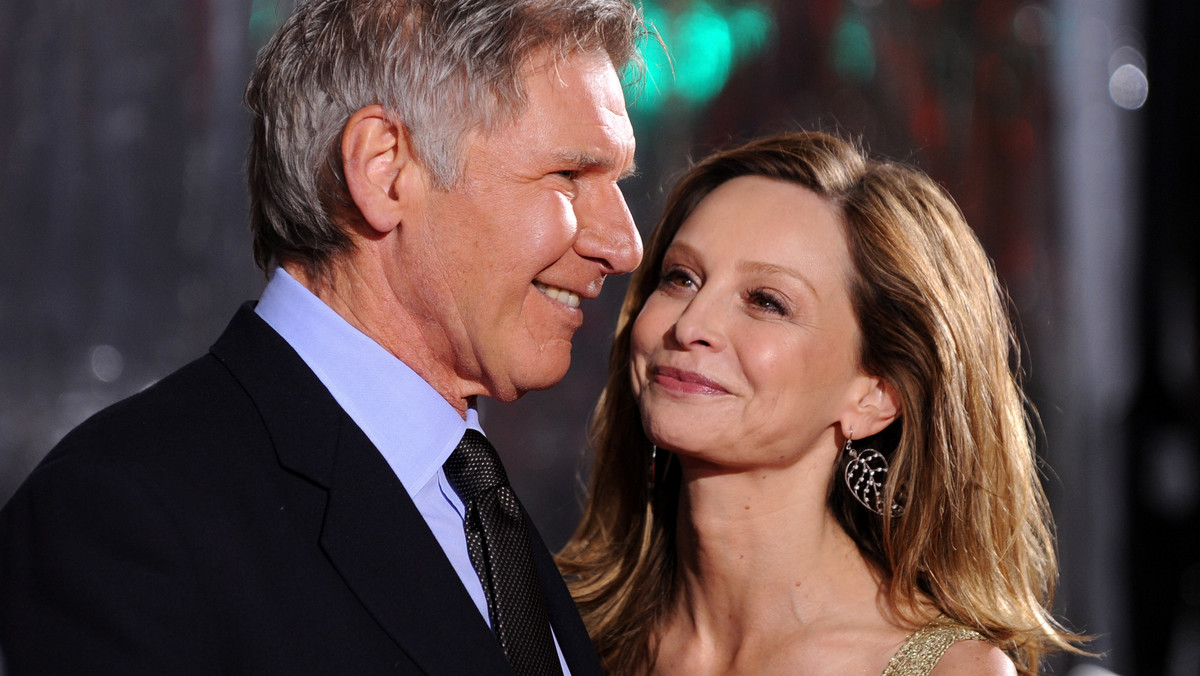 Harrison Ford i Calista Flockhart w 2010 r.