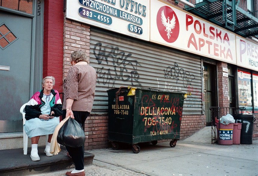 Polacy masowo osiedlali się na Greenpoincie od lat 70. XX w. 