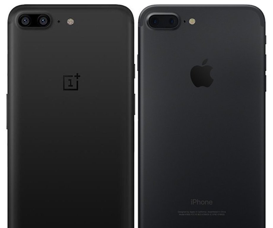 OnePlus 5 i Phone 7 Plus