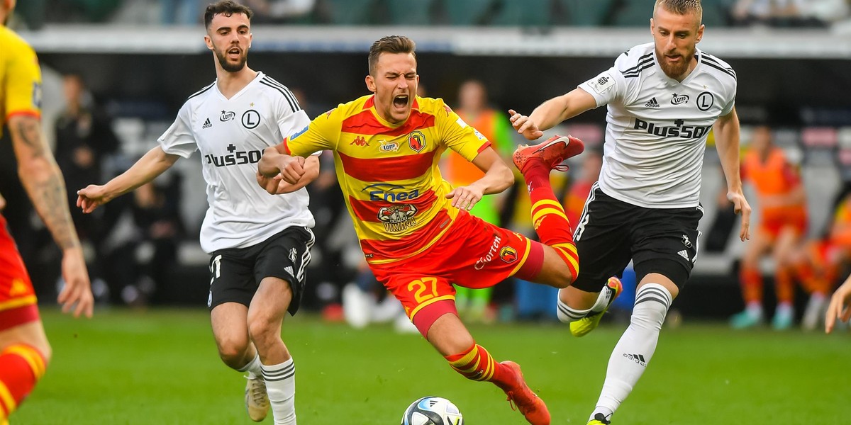 Legia Warszawa - Jagiellonia Bialystok.