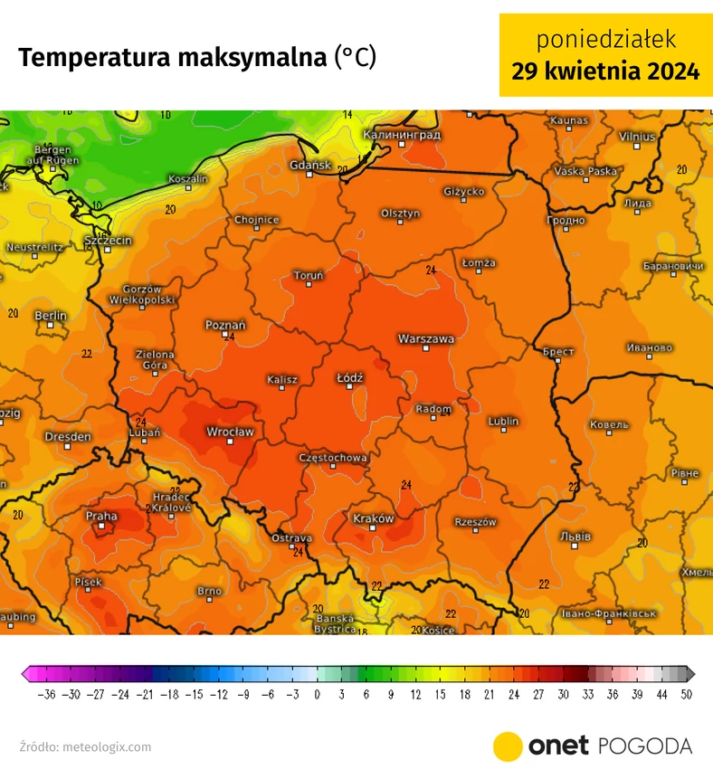 Bardzo ciepło zrobi się już pod koniec kwietnia