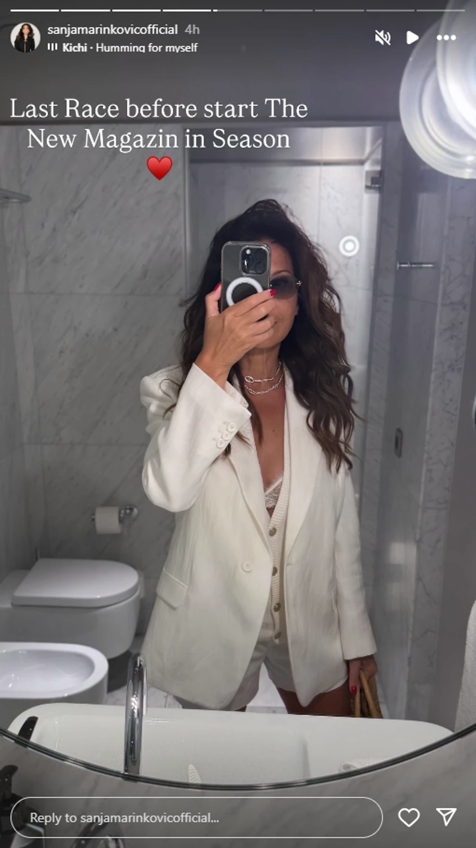 Sanja Marinković, objava