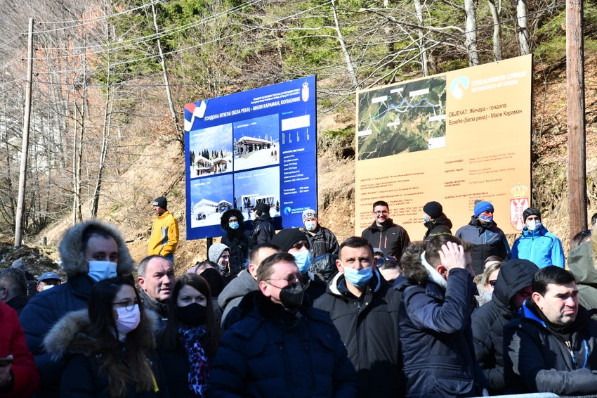Kopaonik otvaranje gondole Brzeće Mali Karaman