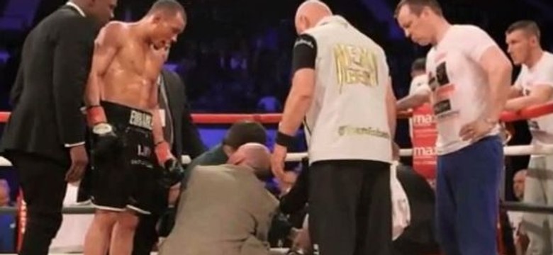 Nick Blackwell zapadł w śpiączkę po przegranej walce z Chrisem Eubank'em Jr. WIDEO