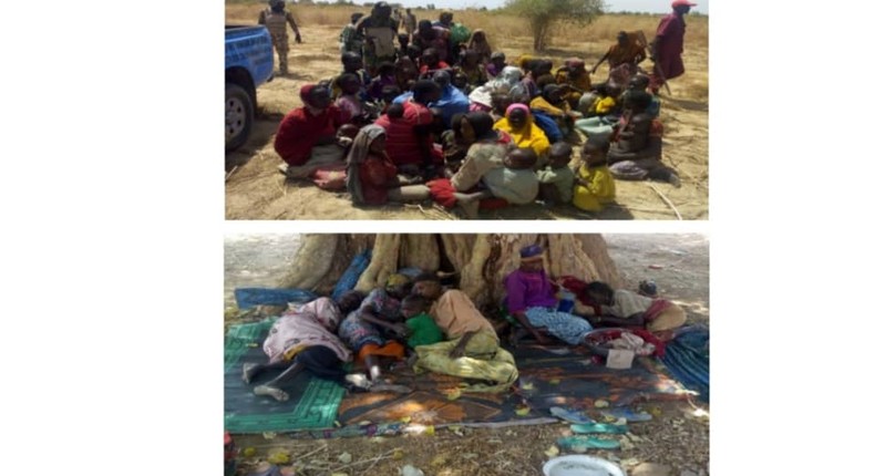 Troops of the Nigerian Army have rescued 29 women and 25 children from Boko Haram terrorists in Borno [Twitter/@HQNigerianArmy]