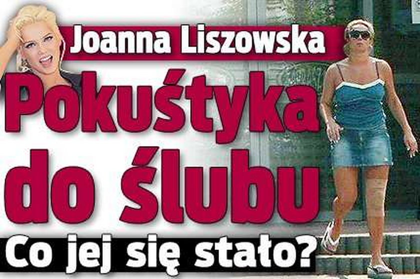 Liszowska pokuśtyka do ołtarza? Co się jej stało?