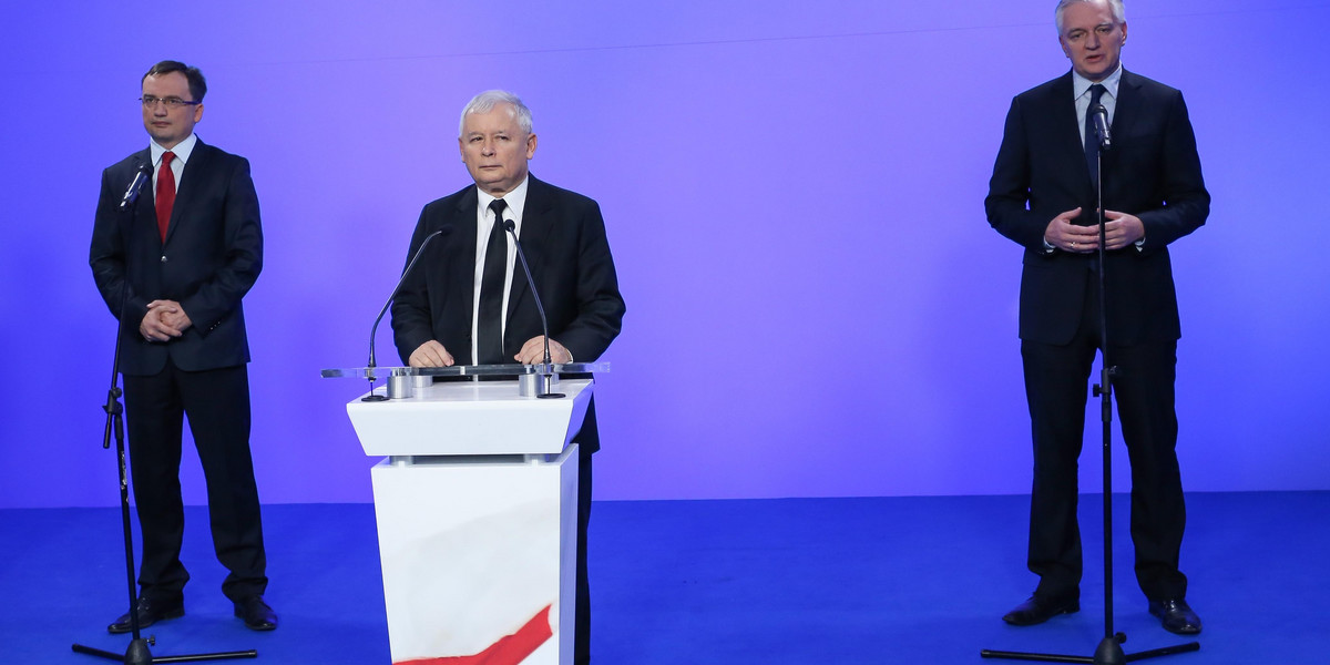 Kaczyński spotkał się Ziobro i Gowinem 