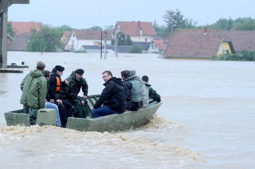 Poplave u Obrenovcu 2014. godine