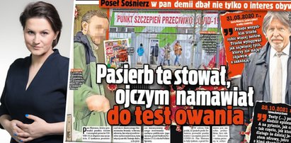 Pasierb posła Sośnierza testuje i szczepi za 2 mln zł z NFZ. Dlaczego Fakt pisze o tej sprawie [KOMENTARZ]