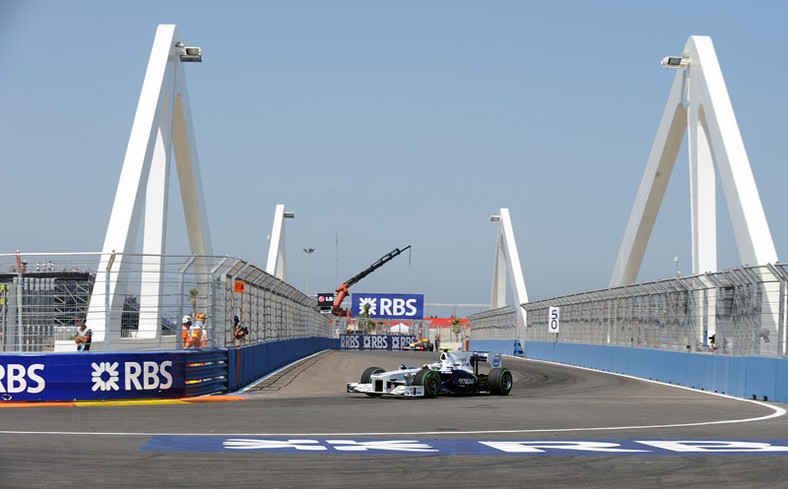 Grand Prix Europy 2009: szczęśliwy Barrichello (fotogaleria)