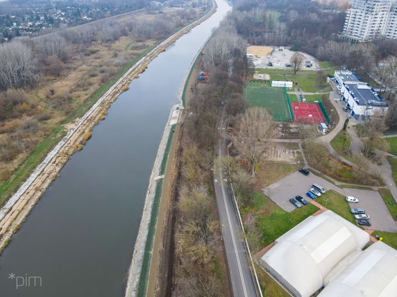 przebudowany odcinek Wartostrady między mostem Królowej Jadwigi i mostem Przemysła I fot. PIM