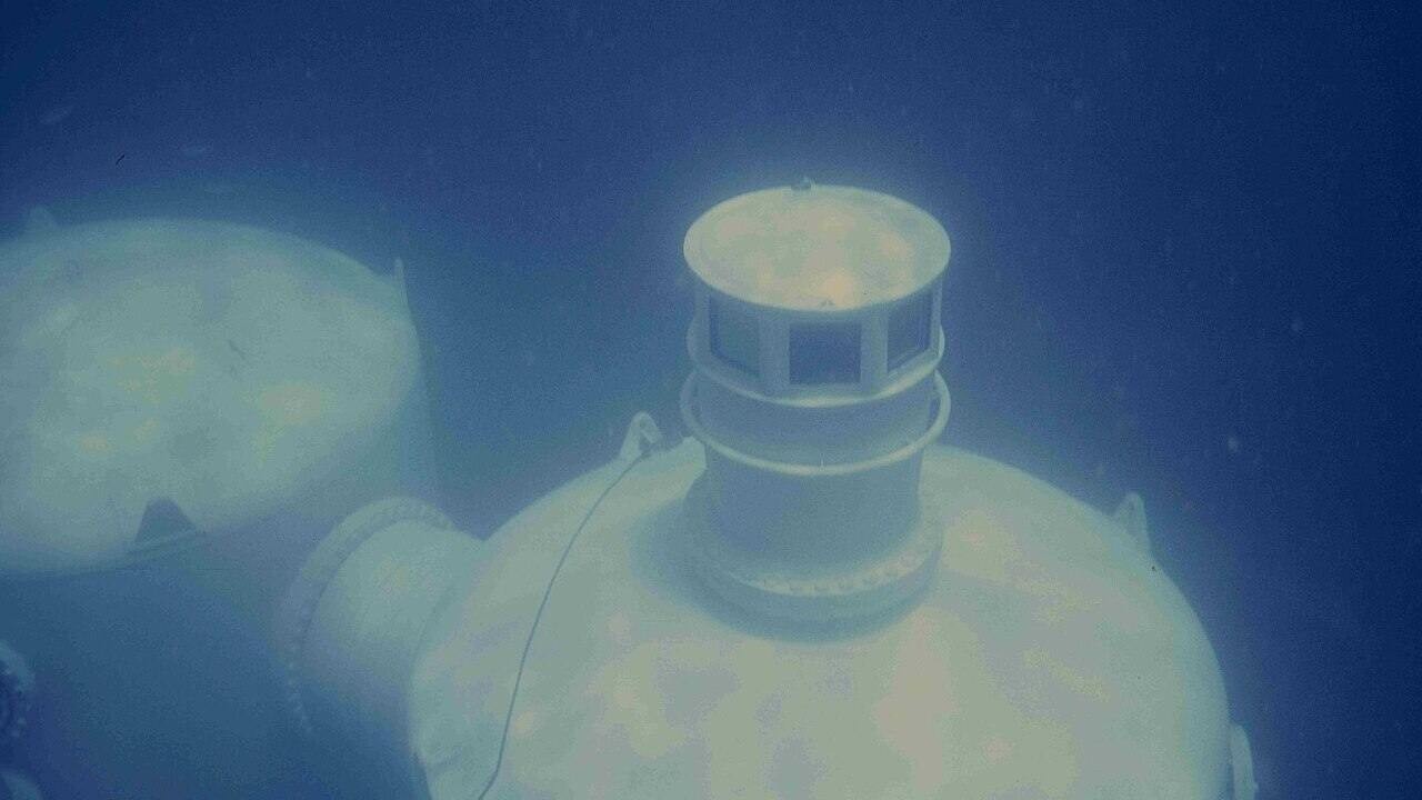 Podmorské laboratórium projektu Tektite II vo Virgin Islands National Park, kde NASA a americké námorníctvo skúmali možnosti dlhodobého života pod hladinou.