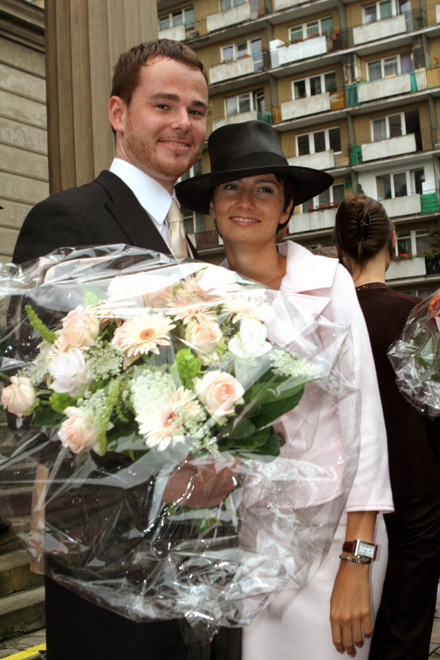 Dominika Kulczyk i Jan Lubomirski w 2005 r.