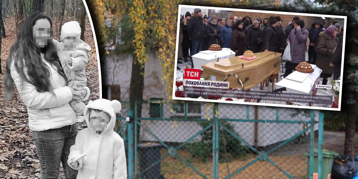 Julia i jej córki zostały pochowane w Ukrainie.