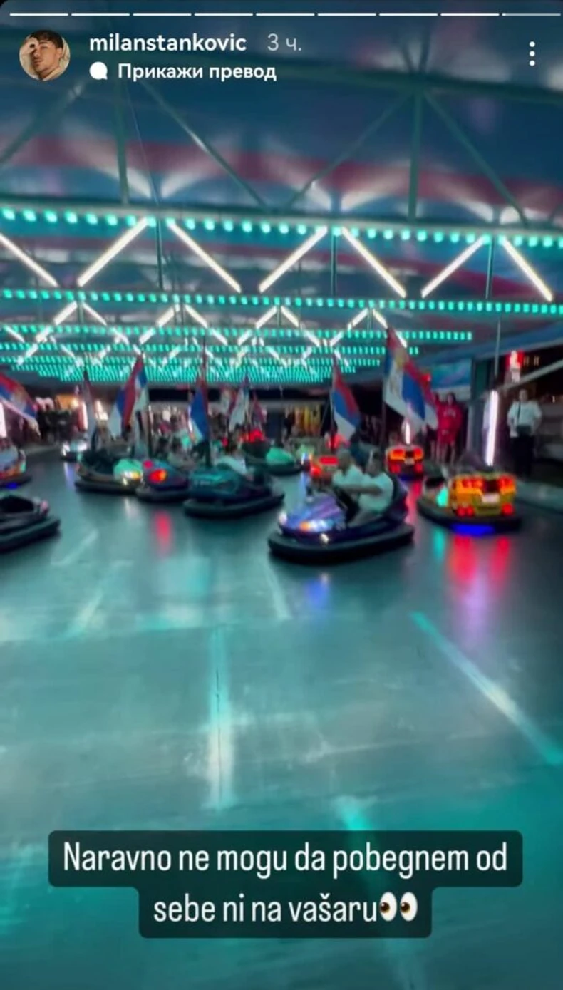 Objava Milana Stankovića