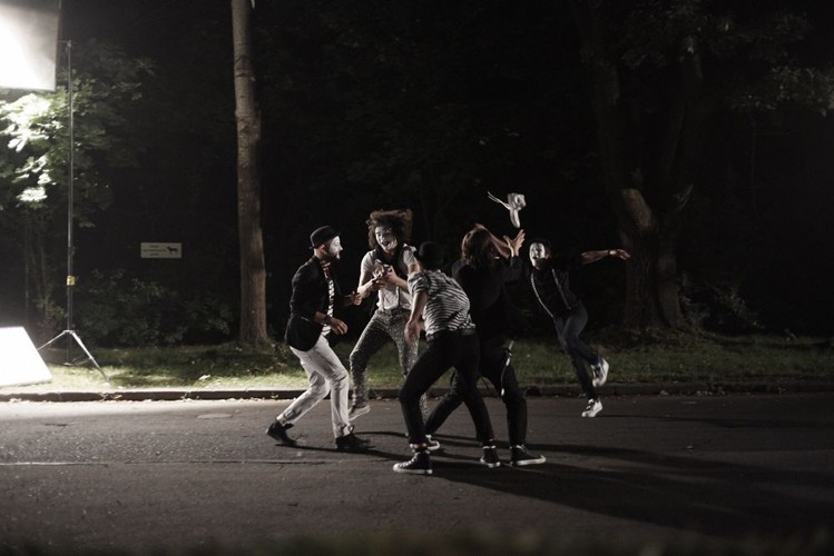 Ewa Farna na planie klipu do piosenki 'Znak'