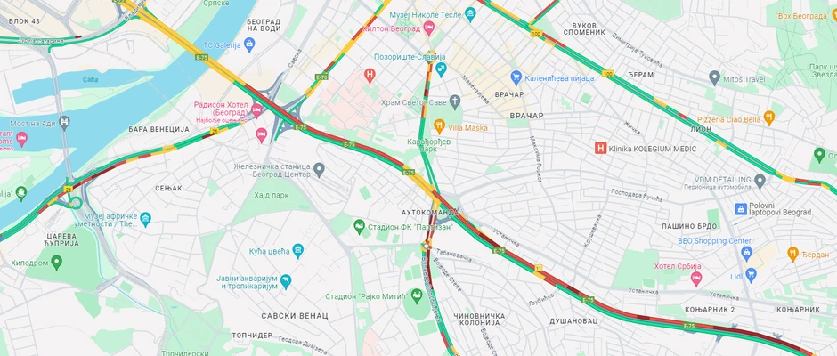 Sve gde je crveno i bordo, tu su najveće gužve 