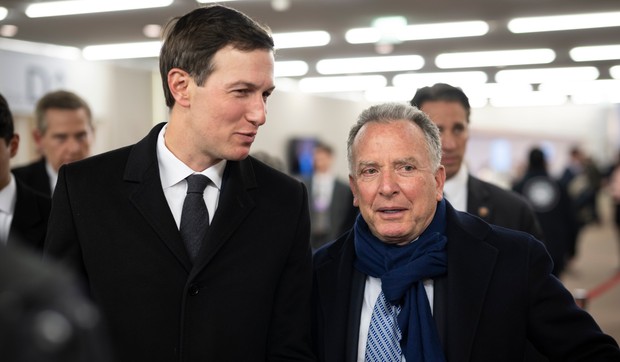 Džared Kušner i Stiv Vitkof u Davosu 20. januara