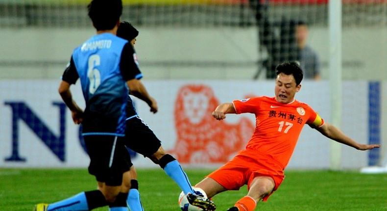 A hero to Chinese fans and a great populariser of English football, Sun Jihai (R) was inducted into the Hall of Fame at the National Football Museum in Manchester in 2015, during President Xi Jinping's visit to Britain