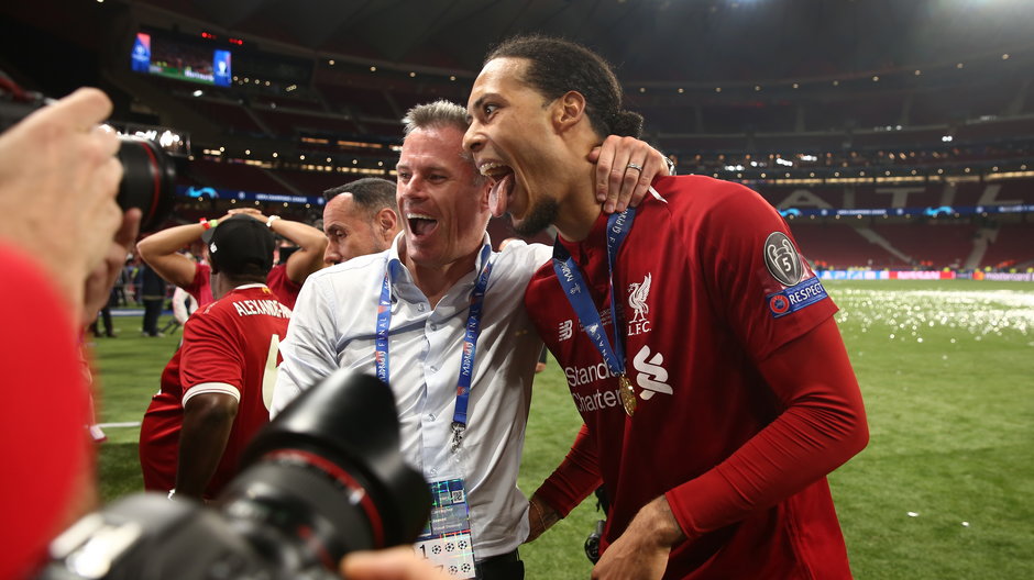 Jamie Carragher i Virgil van Dijk 