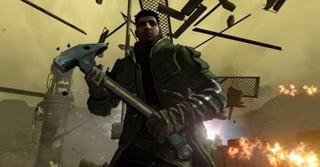 Screen z gry "Red Faction: Guerrilla"