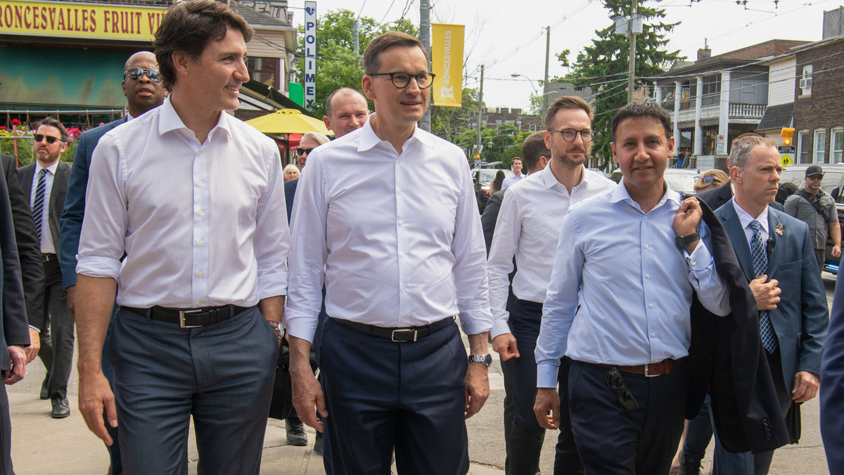 Wszystko odbyło się w zaciszu gabinetów, ale premier Kanady Justin Trudeau twierdzi, że poruszył ze swym polskim gościem sprawę przestrzegania praw społeczności LGBT w Polsce.