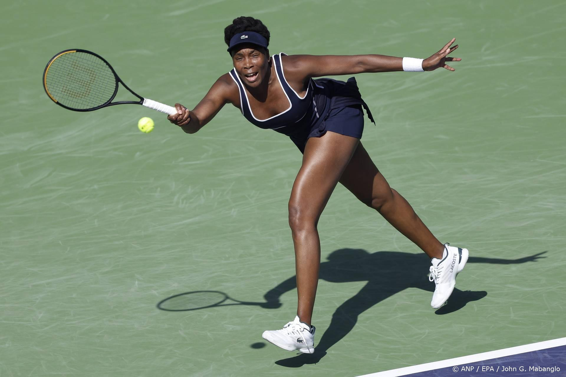 Venus Williams (45) keert terug met overwinning in Washington