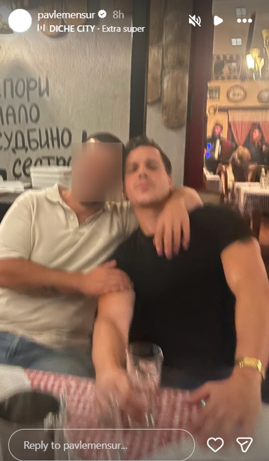 Pavle Mensur u provodu